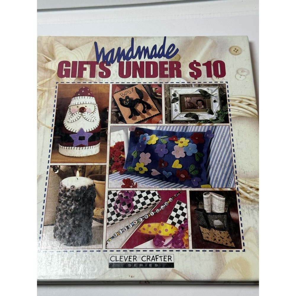Handmade Gifts Under $10 Craft Book Clever‎ Crafter Series DIY Projects